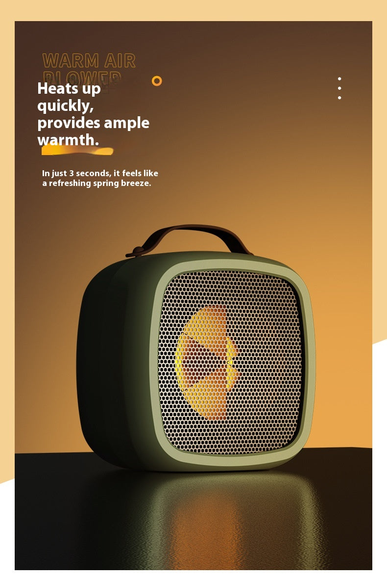 High-power Desktop Heater for Home Use, Fast Heating Fan