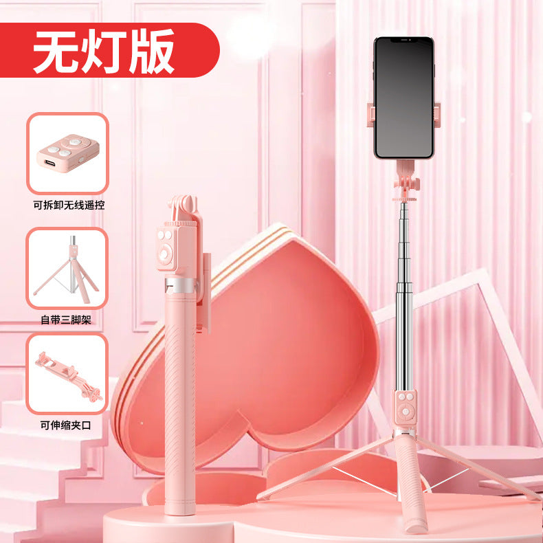 1.7m Phone Stand Selfie Stick Remote Control Video Recording Tripod Integrated Portable Stand Charging