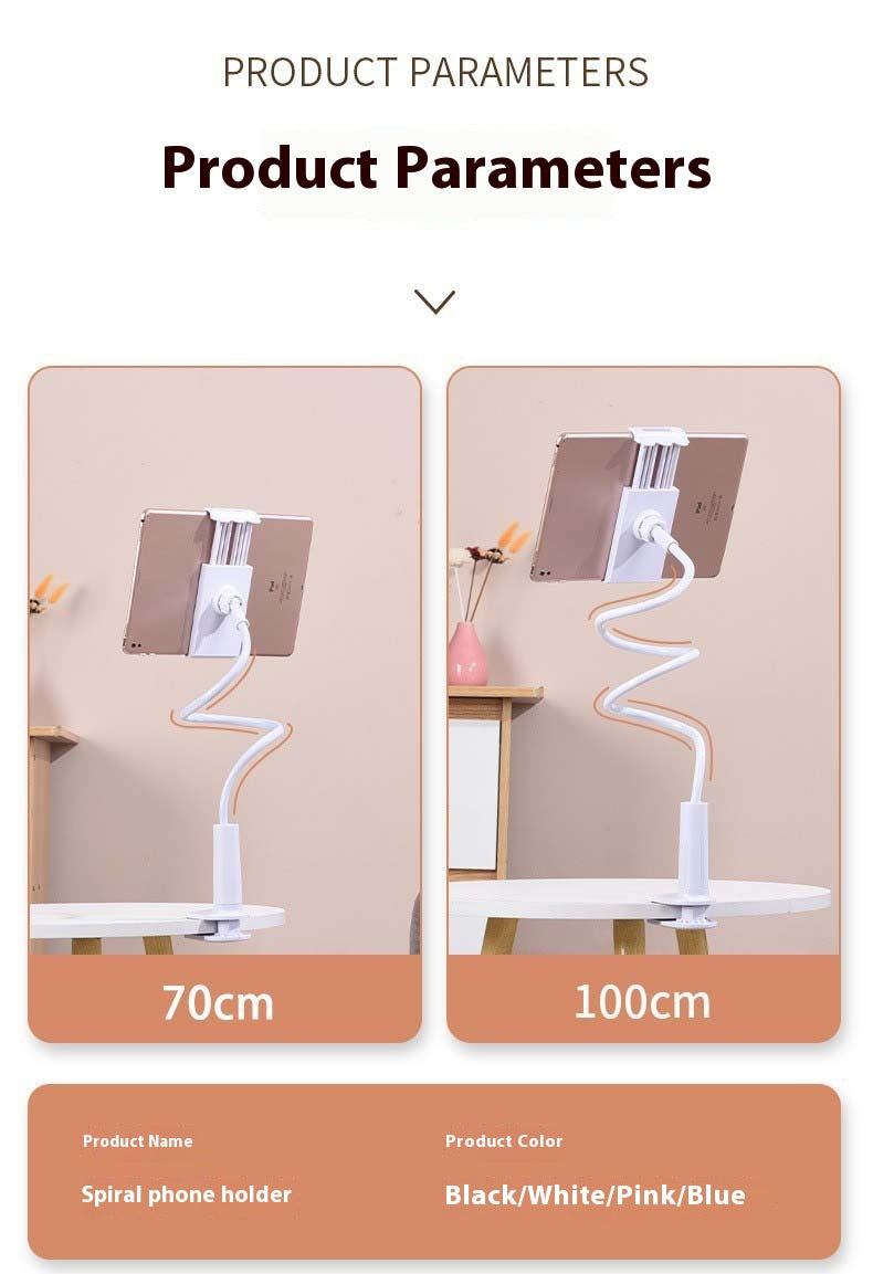 Mobile Phone Bracket Lazy Bed Bedside Table Vertical Shooting Live Mobile Phone Tablet Computer Stand
