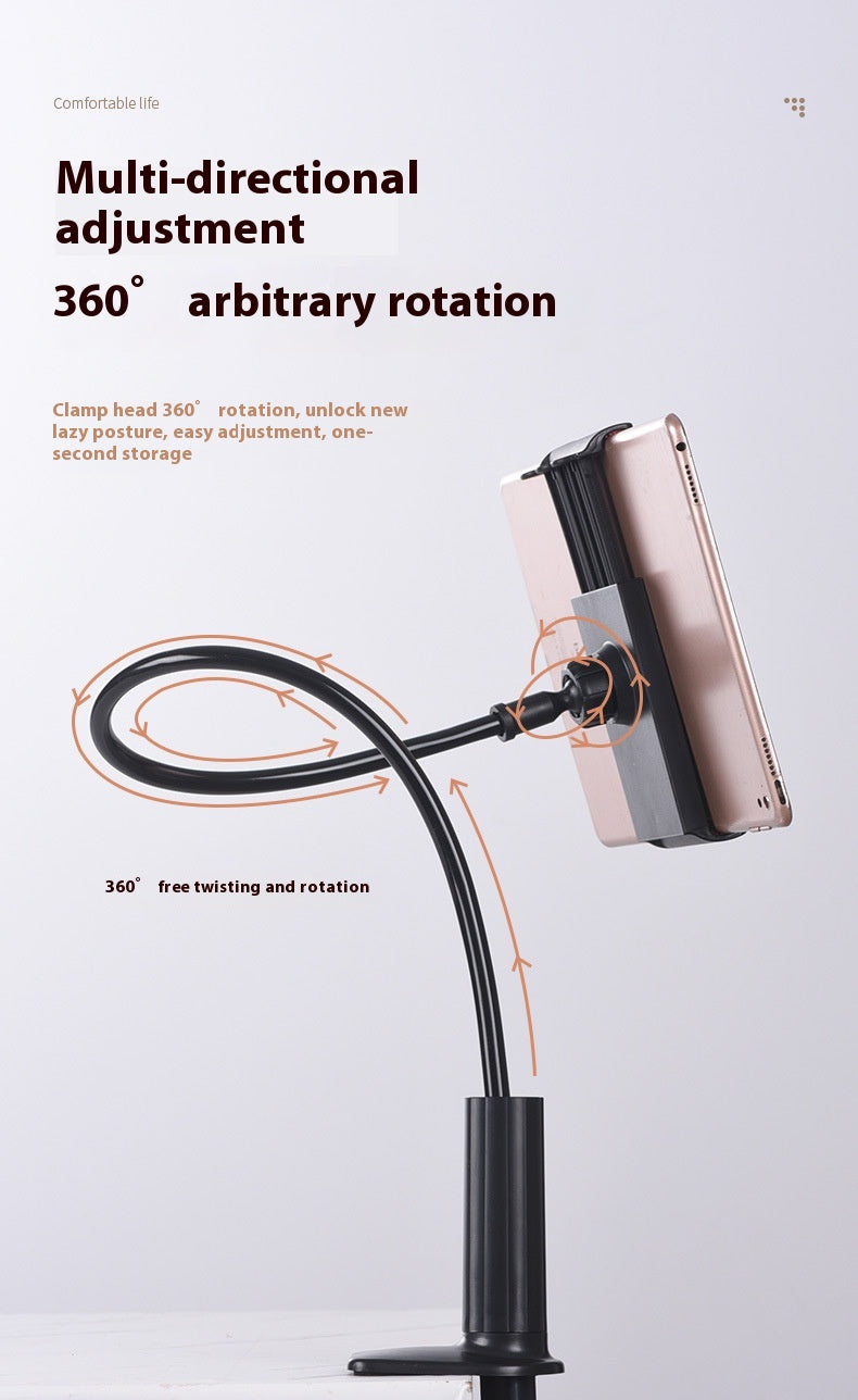 Mobile Phone Bracket Lazy Bed Bedside Table Vertical Shooting Live Mobile Phone Tablet Computer Stand