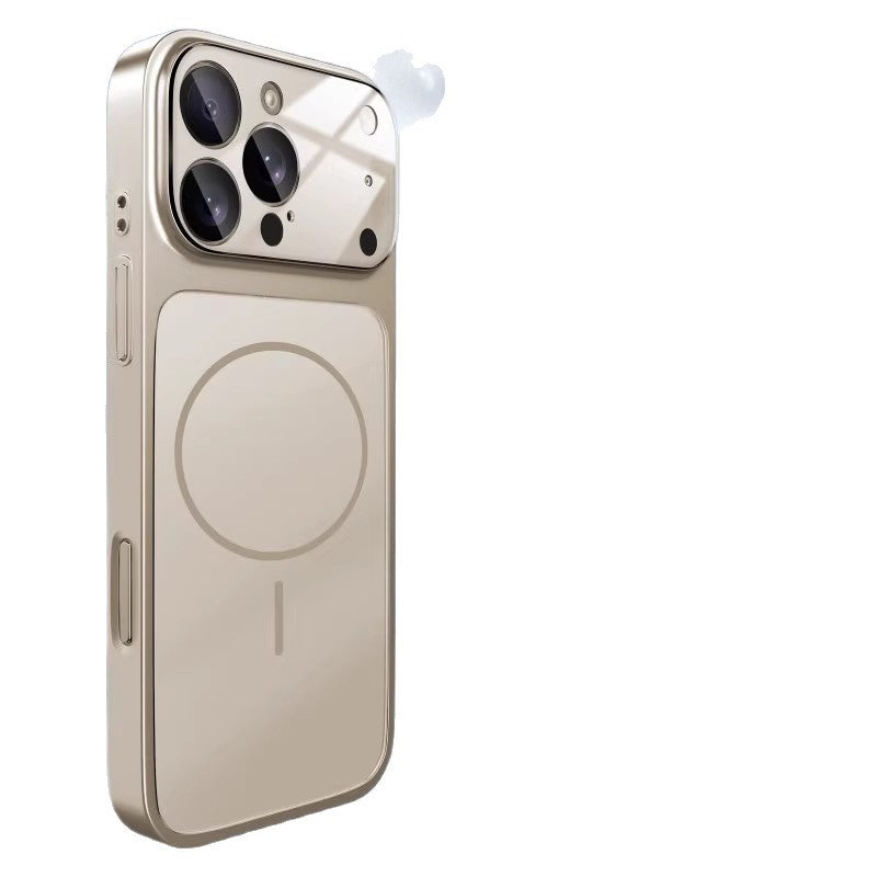 Instantly Transform iPhone 17 Pro Max Compatible with Apple 16 Matte Glass Magnetic Phone Case 15 Full Coverage Shockproof PC Cover