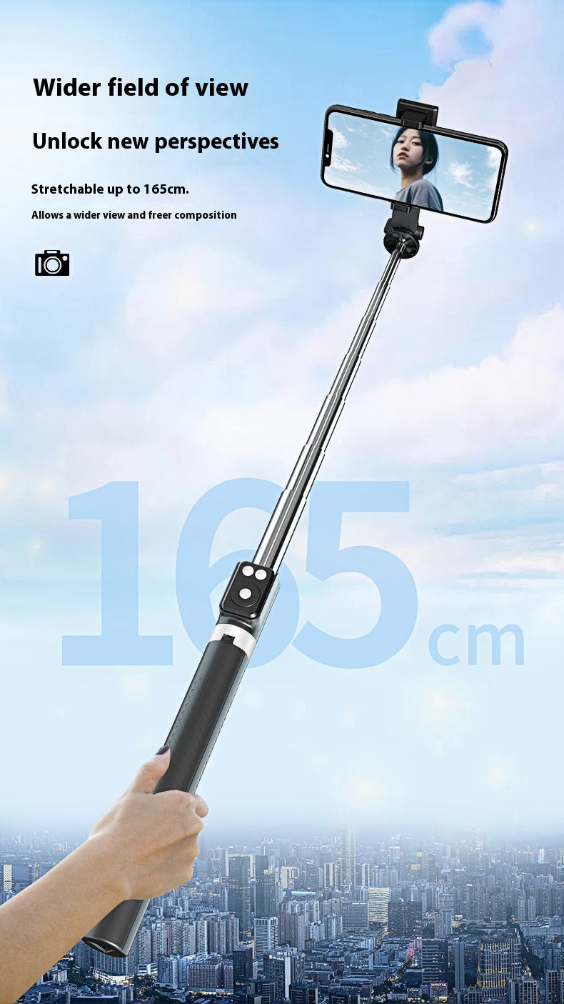 1.7m Phone Stand Selfie Stick Remote Control Video Recording Tripod Integrated Portable Stand Charging