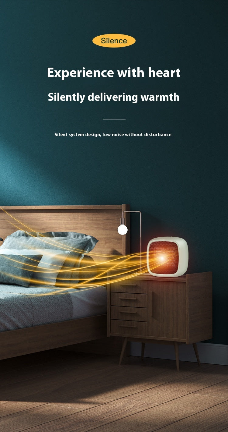 Desktop Small Heater Home Office Dormitory Mini Portable PTC Heating Warm Air Blower Electric Heater