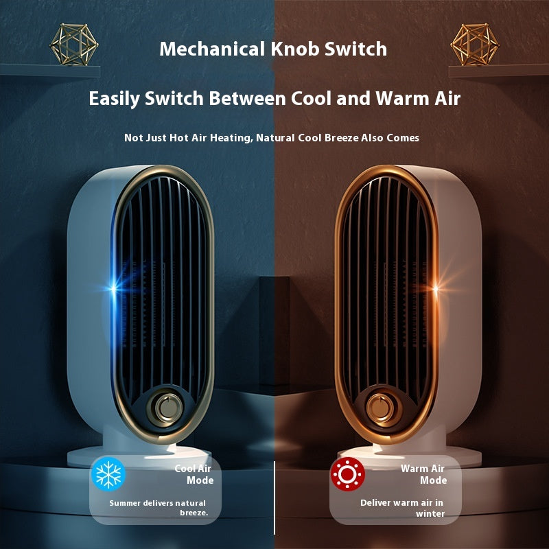 New Model Warm Air Blower Household Desktop Office Small Electric Heater Vertical Ceramic PTC Heating Warmer