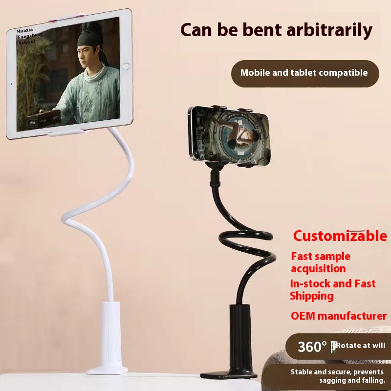 Mobile Phone Bracket Lazy Bed Bedside Table Vertical Shooting Live Mobile Phone Tablet Computer Stand