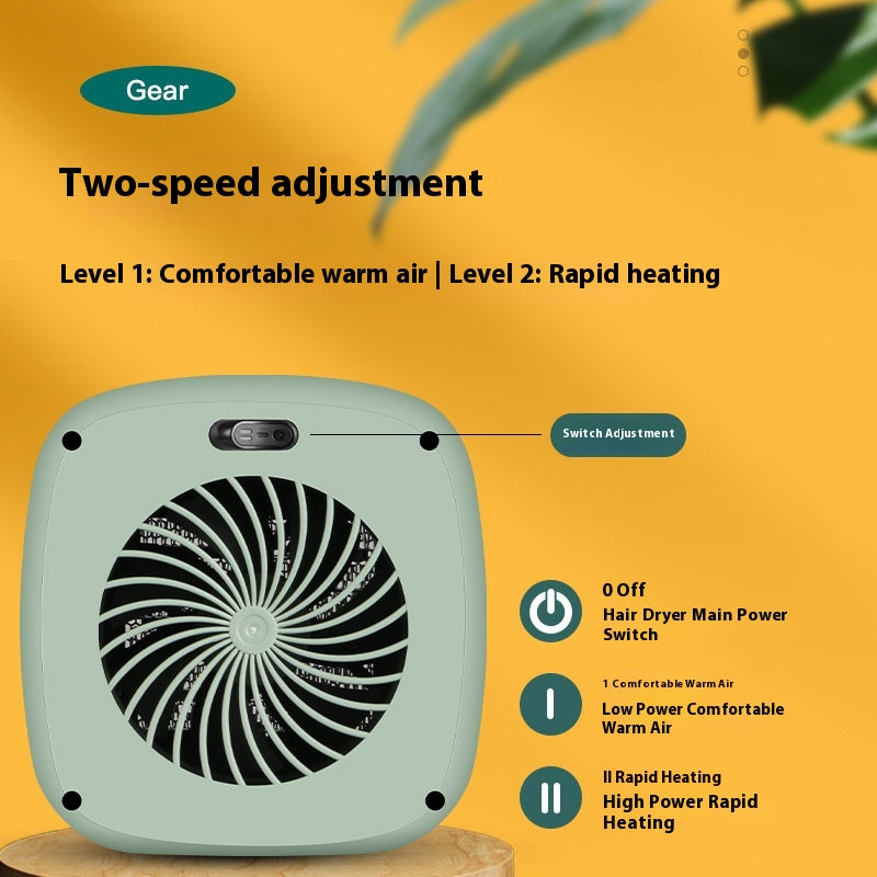 Desktop Small Heater Home Office Dormitory Mini Portable PTC Heating Warm Air Blower Electric Heater