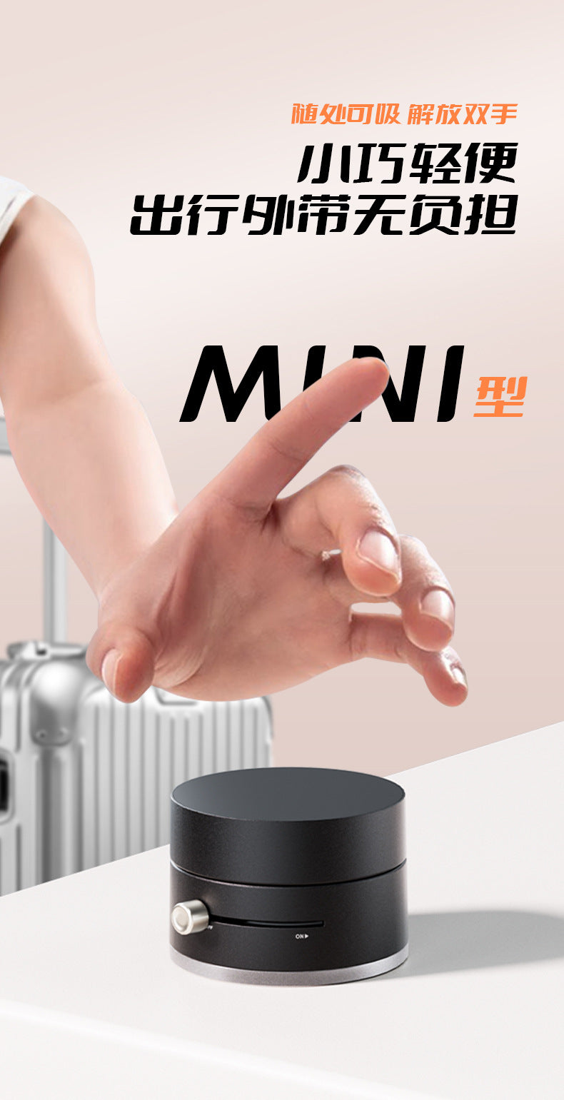 Vacuum Magnetic Mobile Phone Sucker Bracket Dual Use in Car and Home Foldable Storage Lazy Holder Mobile Phone Bracket Desktop