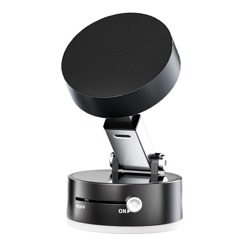 Vacuum Magnetic Mobile Phone Sucker Bracket Dual Use in Car and Home Foldable Storage Lazy Holder Mobile Phone Bracket Desktop