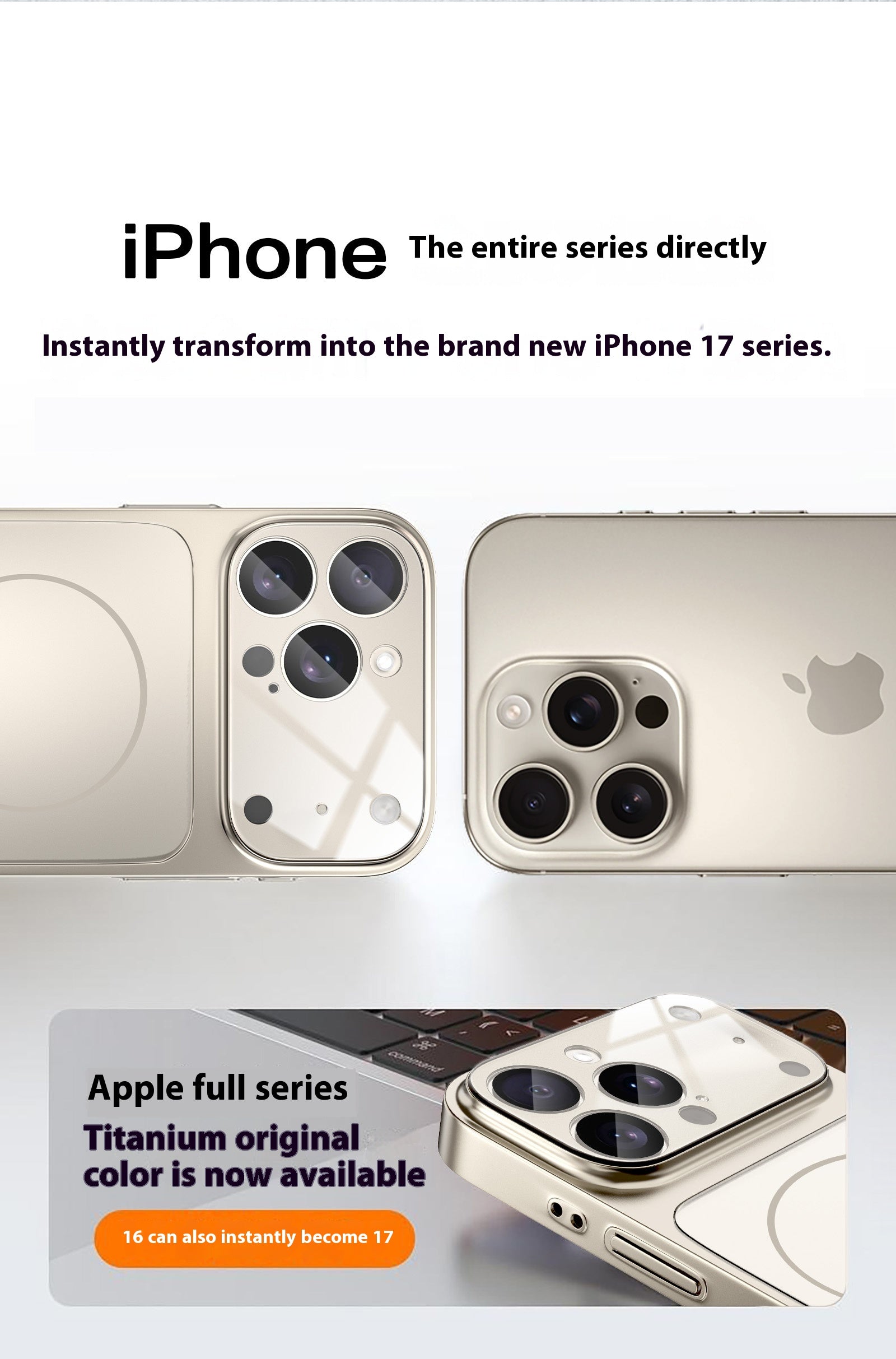 Instantly Transform iPhone 17 Pro Max Compatible with Apple 16 Matte Glass Magnetic Phone Case 15 Full Coverage Shockproof PC Cover