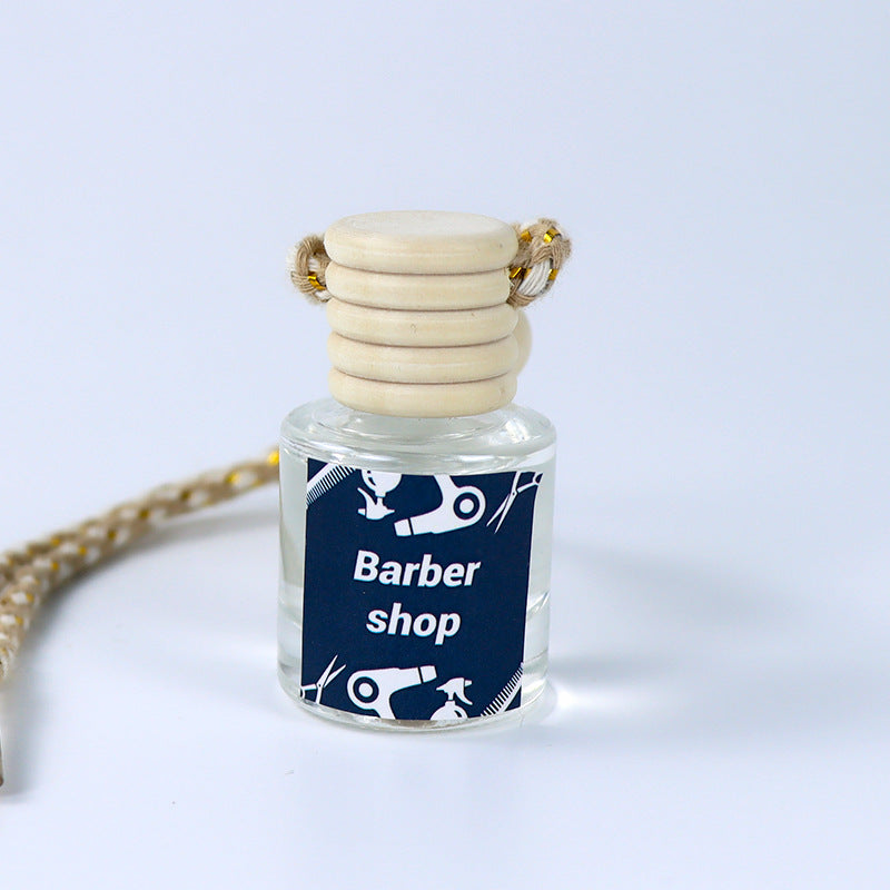 Cross-Border Hot Car Air Freshener Multiple Scents Available Glass Bottle Pendant Aromatherapy Essential Oil Car Interior Decoration Wholesale
