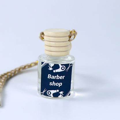 Cross-Border Hot Car Air Freshener Multiple Scents Available Glass Bottle Pendant Aromatherapy Essential Oil Car Interior Decoration Wholesale