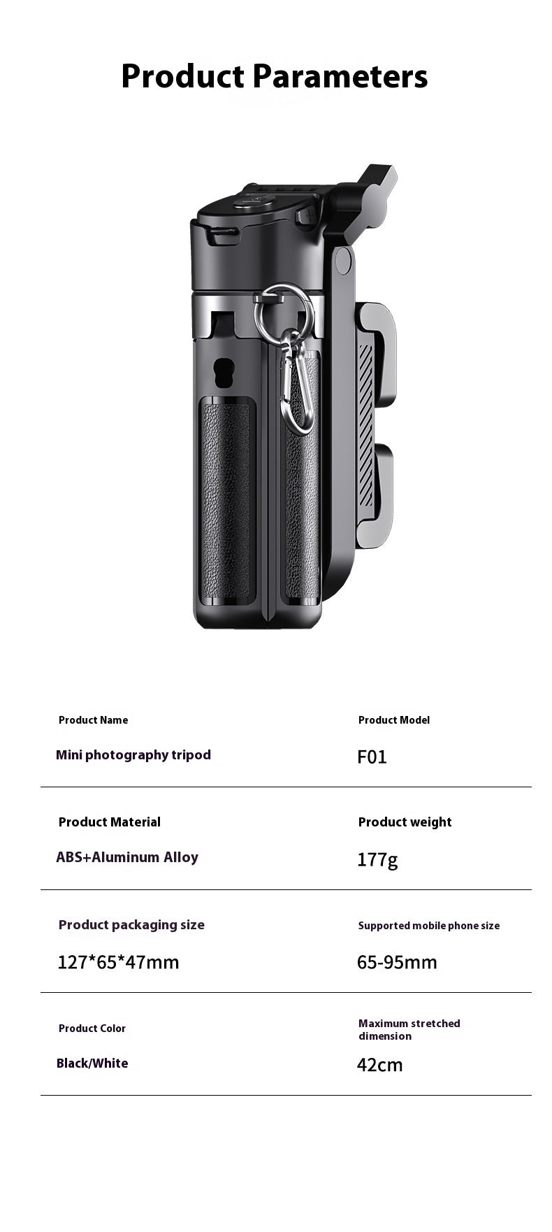 Zoom New Mini Selfie Stick Travel Photography Multi-Functional Stand Live Streaming Stand Phone Selfie Stick with Fill Light