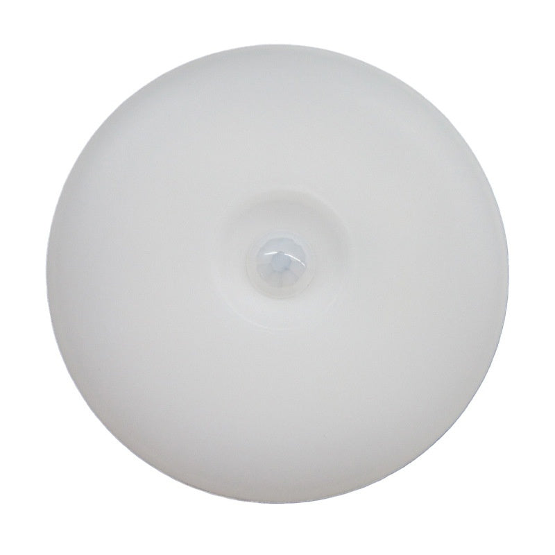 In Stock Round Human Body Sensor Light Small UFO Type C Magnetic Charging Night Light New Model Staircase Smart Cabinet Light