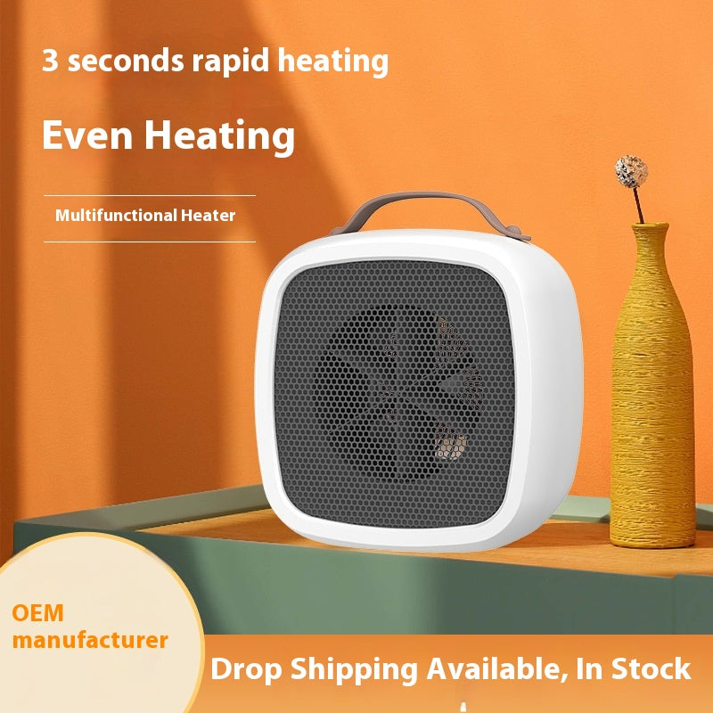 High-power Desktop Heater for Home Use, Fast Heating Fan