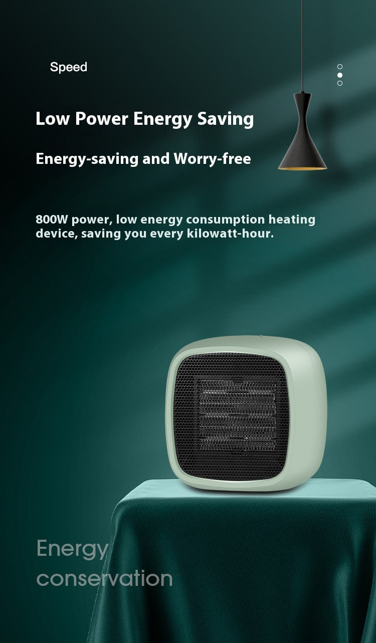 Desktop Small Heater Home Office Dormitory Mini Portable PTC Heating Warm Air Blower Electric Heater