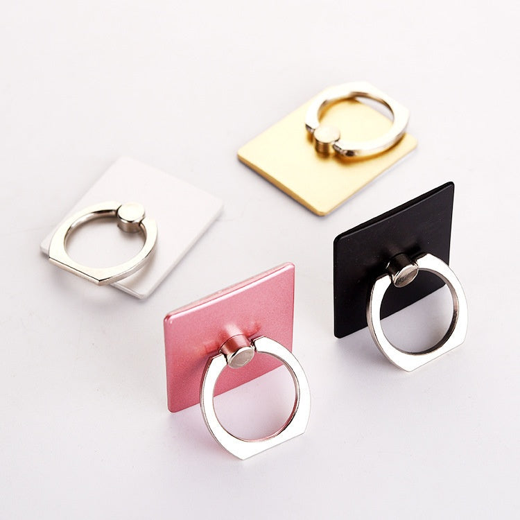 Lazy Creative New Square Phone Ring Holder Anti-drop Square Stand Phone Stand Rotating Gift with Logo Printing